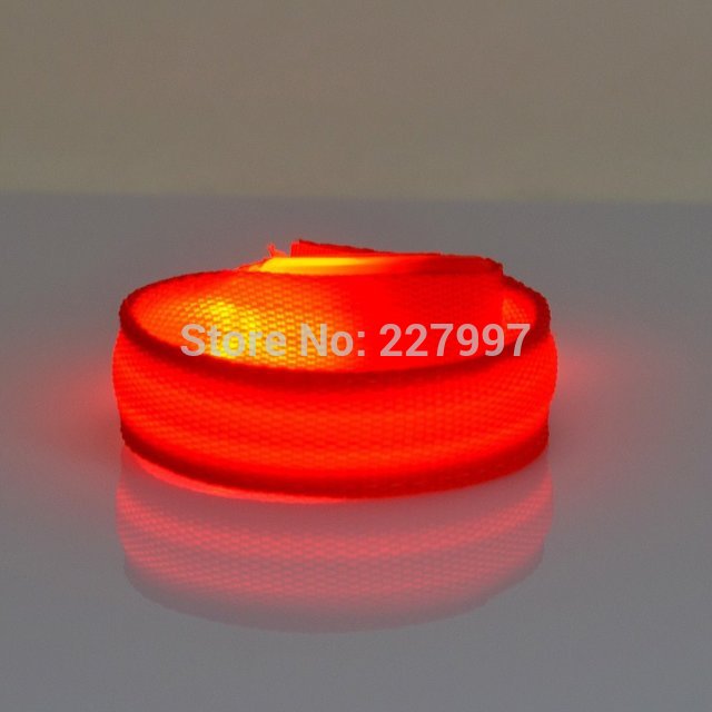 Running Gear Lights - 1000pcs LED bracelets flashing wrist band