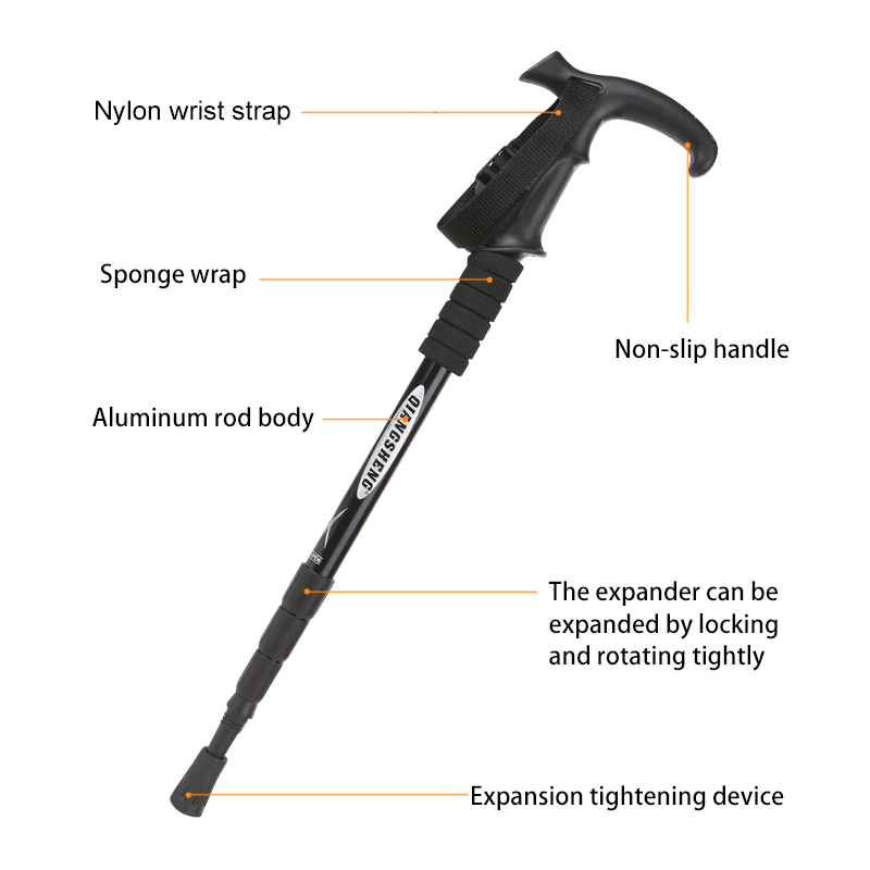 Outdoor Folding Trekkings Pole - Trekking Pole Carbon 리뷰 및 가격