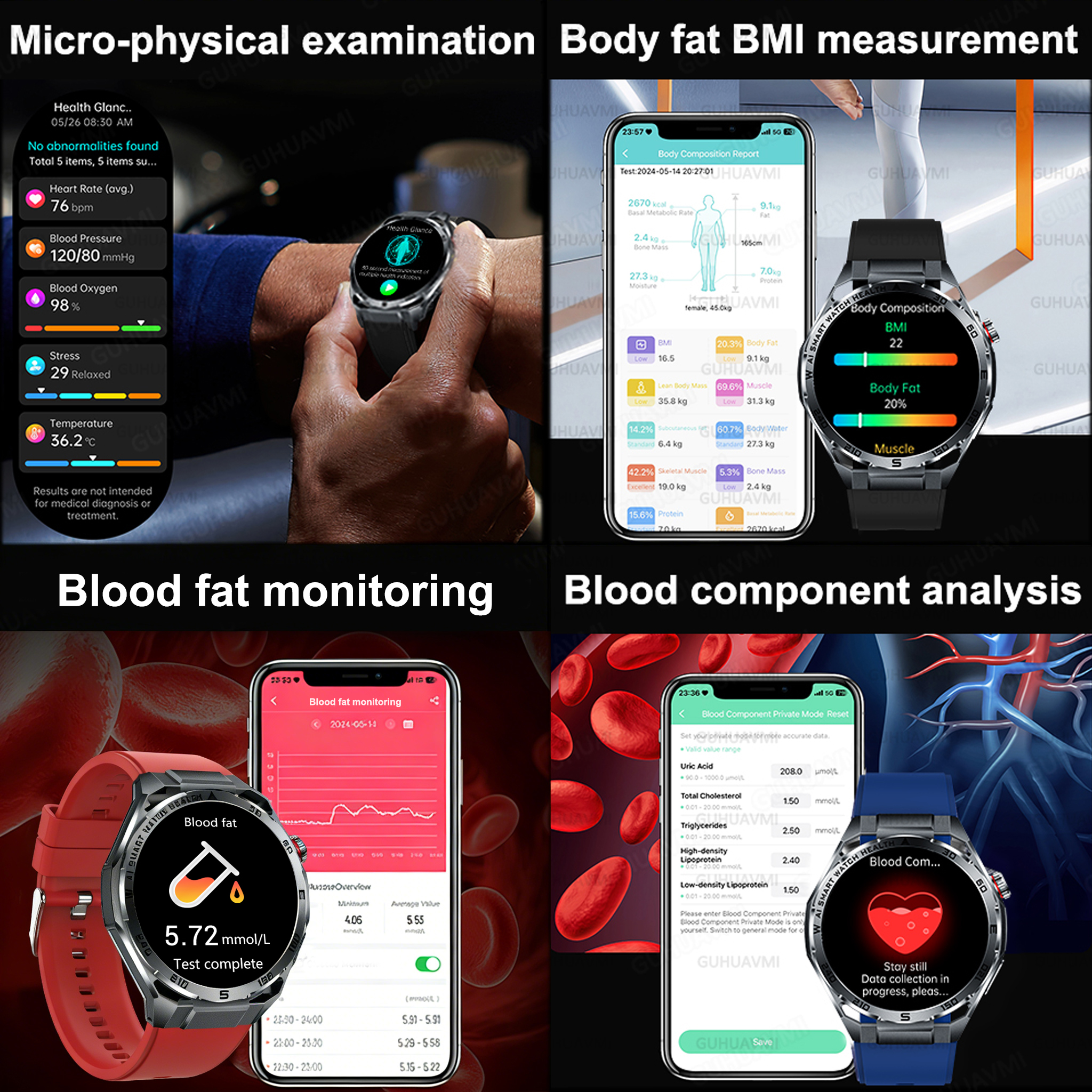 2026 New Body Fat AI Analysis  - Gps Running Watch 리뷰 및 가격