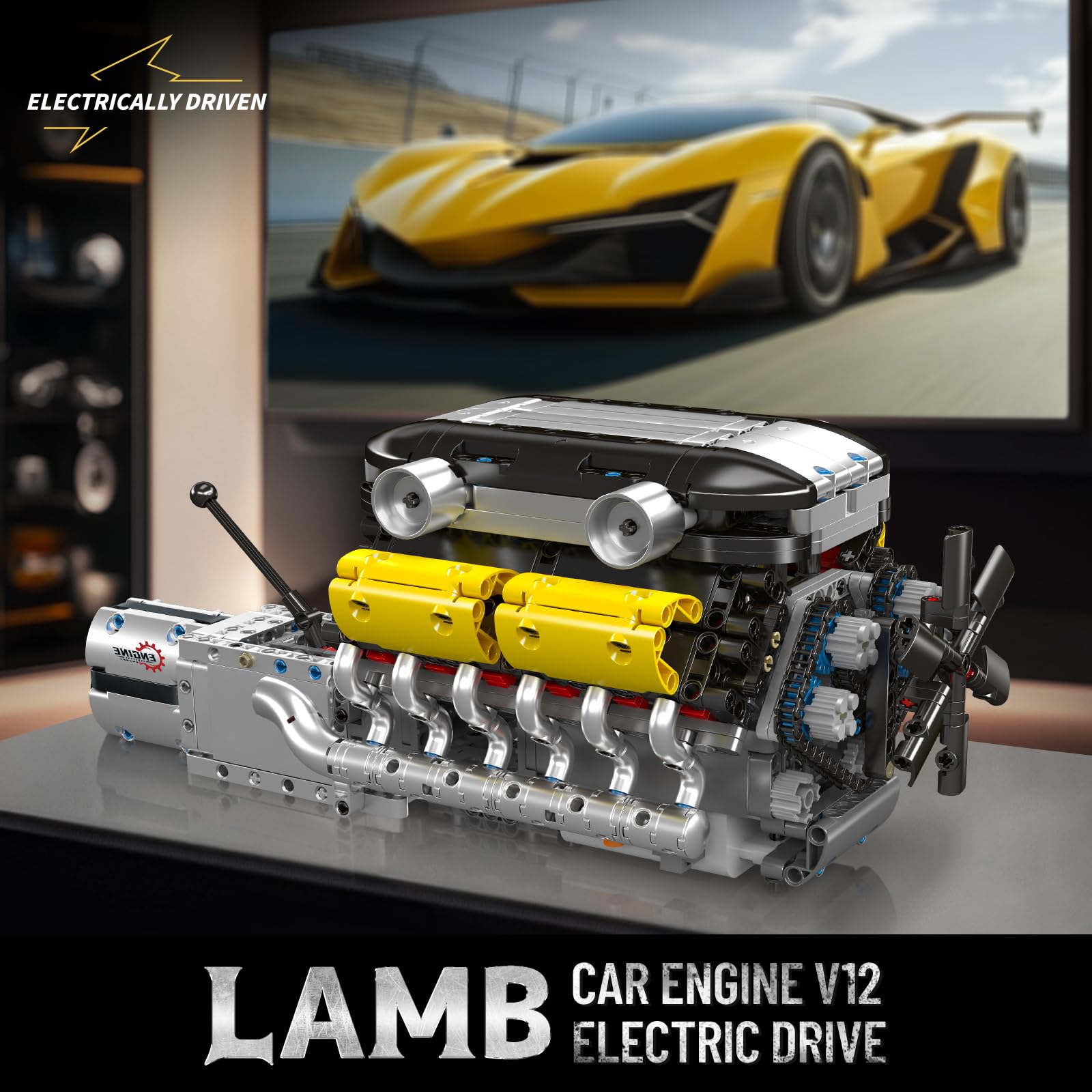 V12 Engine Model kit That Runs - Running Gear Car 리뷰 및 가격