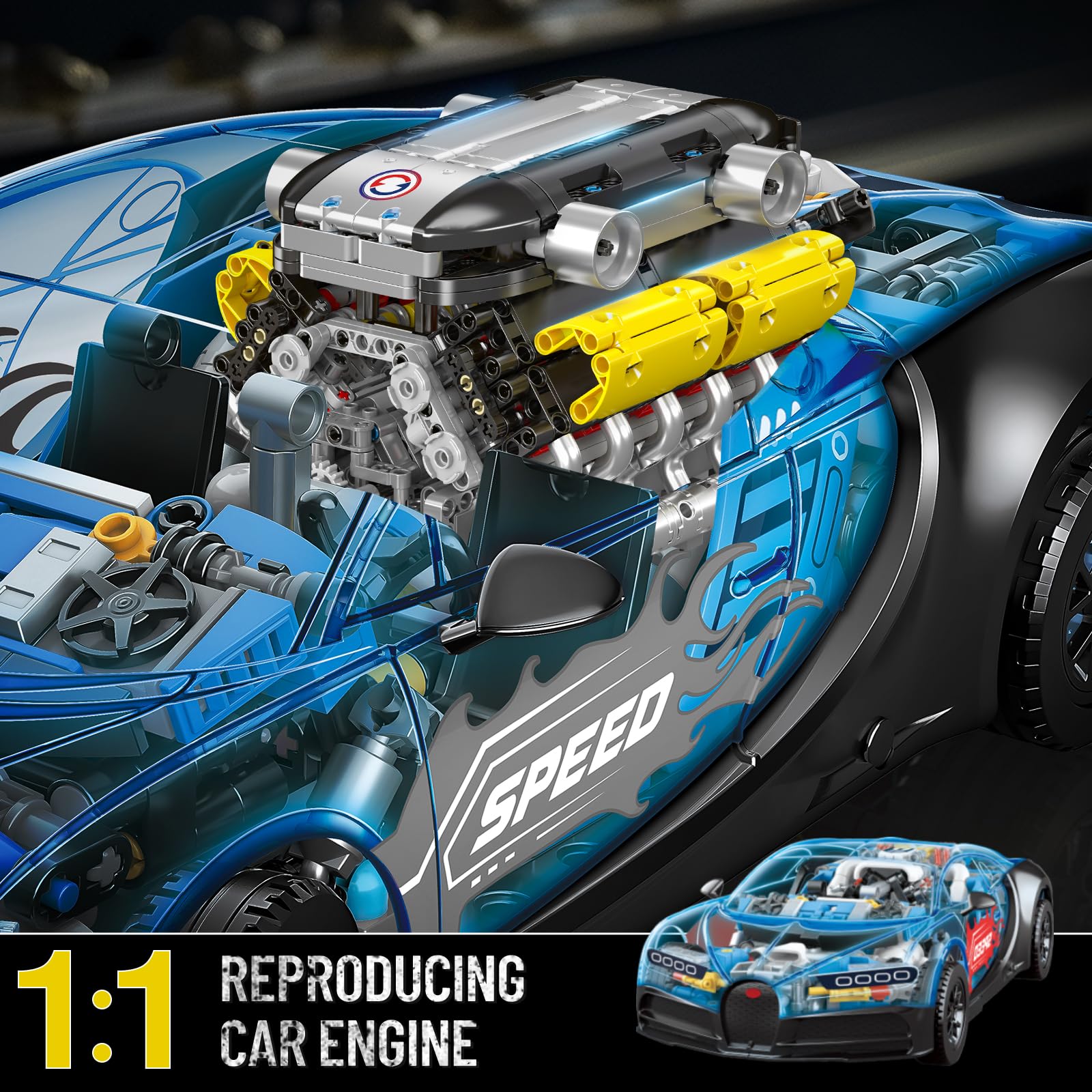 V12 Engine Model kit That Runs - Running Gear Car 리뷰 및 가격