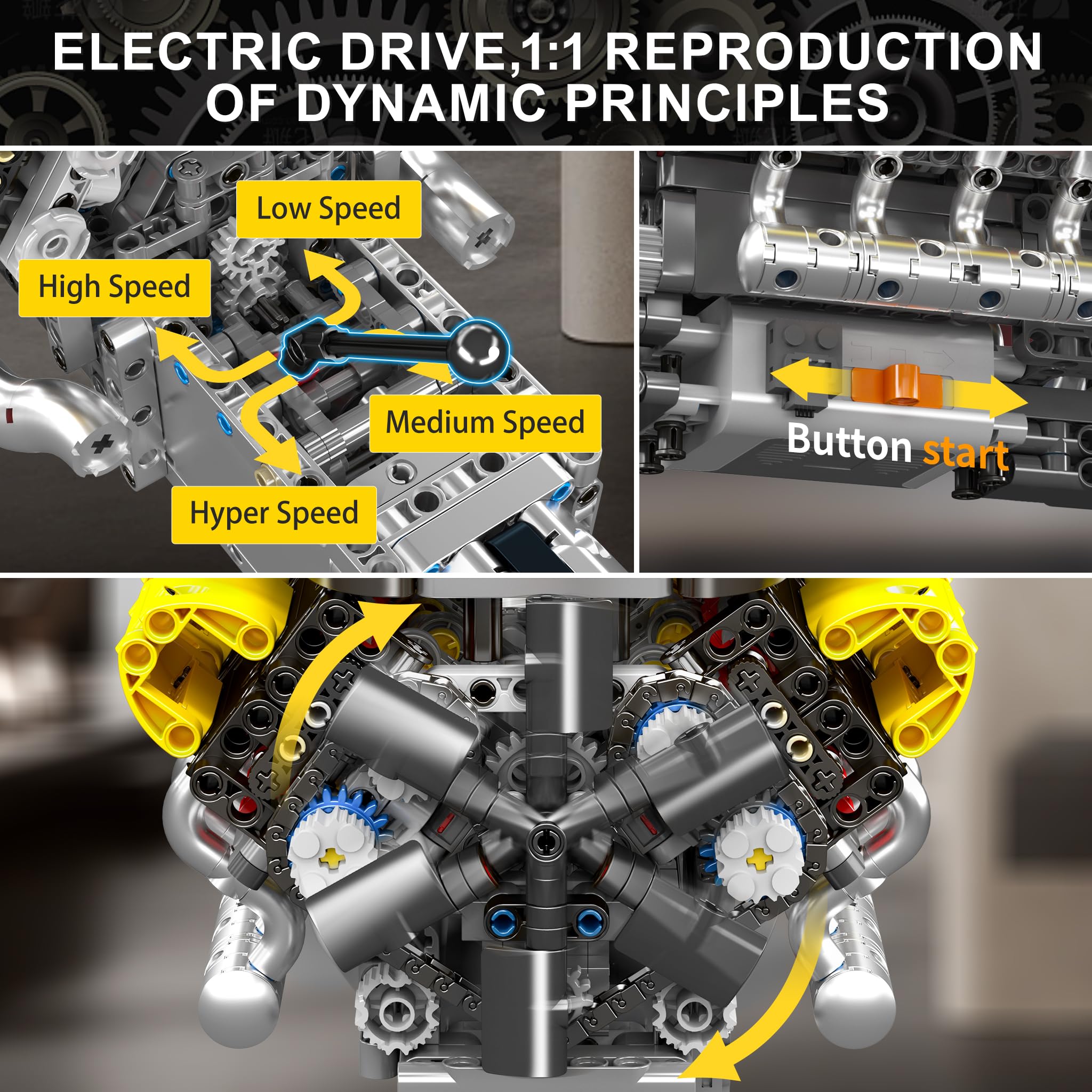 V12 Engine Model kit That Runs - Running Gear Car 리뷰 및 가격