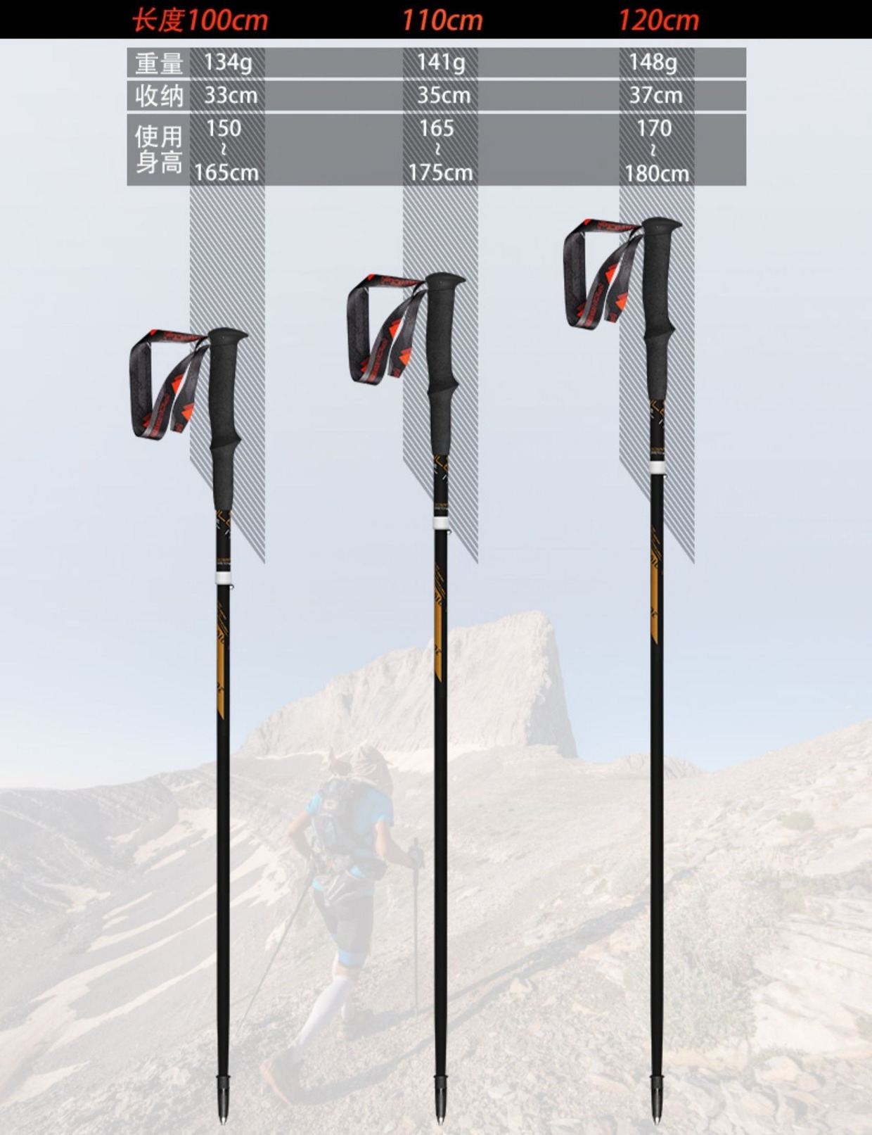 99% Carbon Fiber Folding Walki - Trekking Pole Carbon 리뷰 및 가격