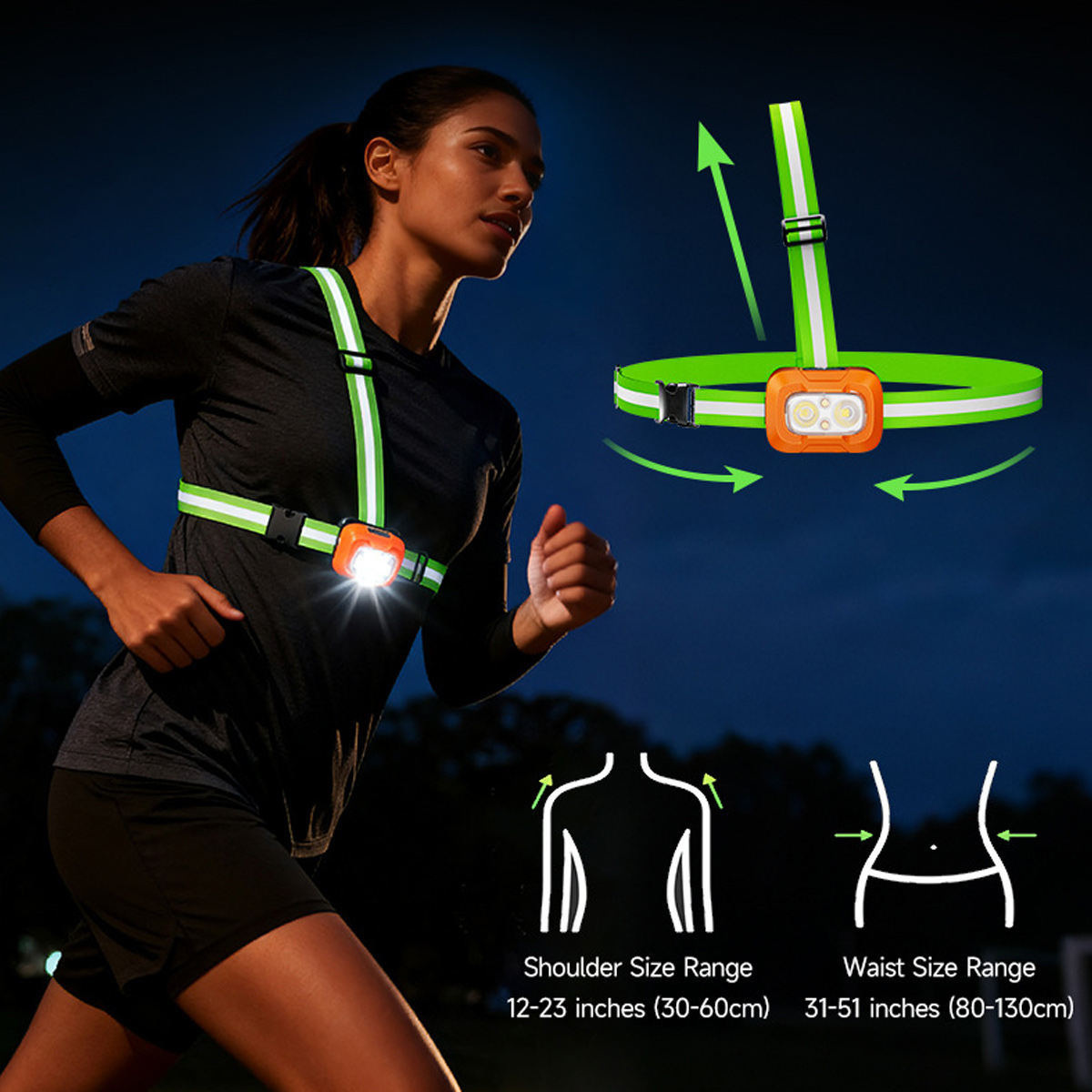 Running Light USB Rechargeable - Running Gear Lights 리뷰 및 가격