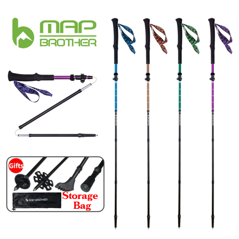 MAP BROTHER M3030 Lightweight  - Trekking Pole Carbon 리뷰 및 가격