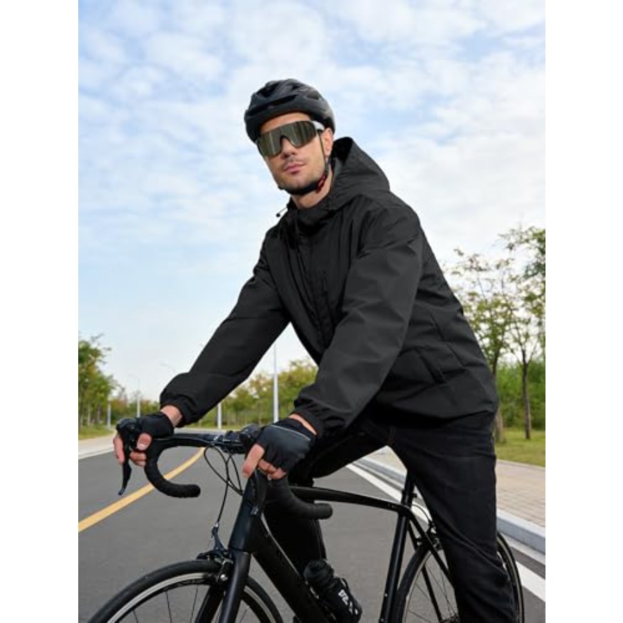 UIQUR Men's Cycling Jacket Rai - Running Rain Gear Men'S 리뷰 및 가격