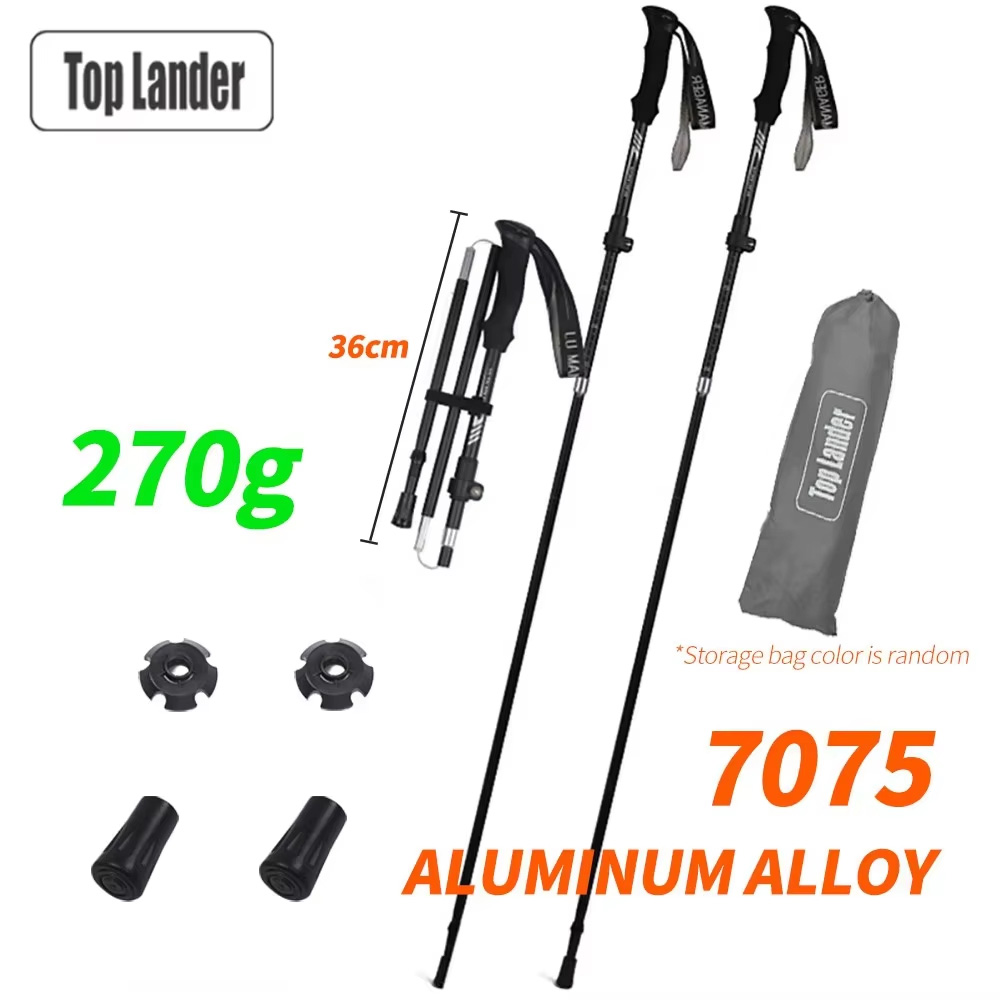 Foldable Trekking Pole 7075 Al - Trekking Pole Carbon 리뷰 및 가격