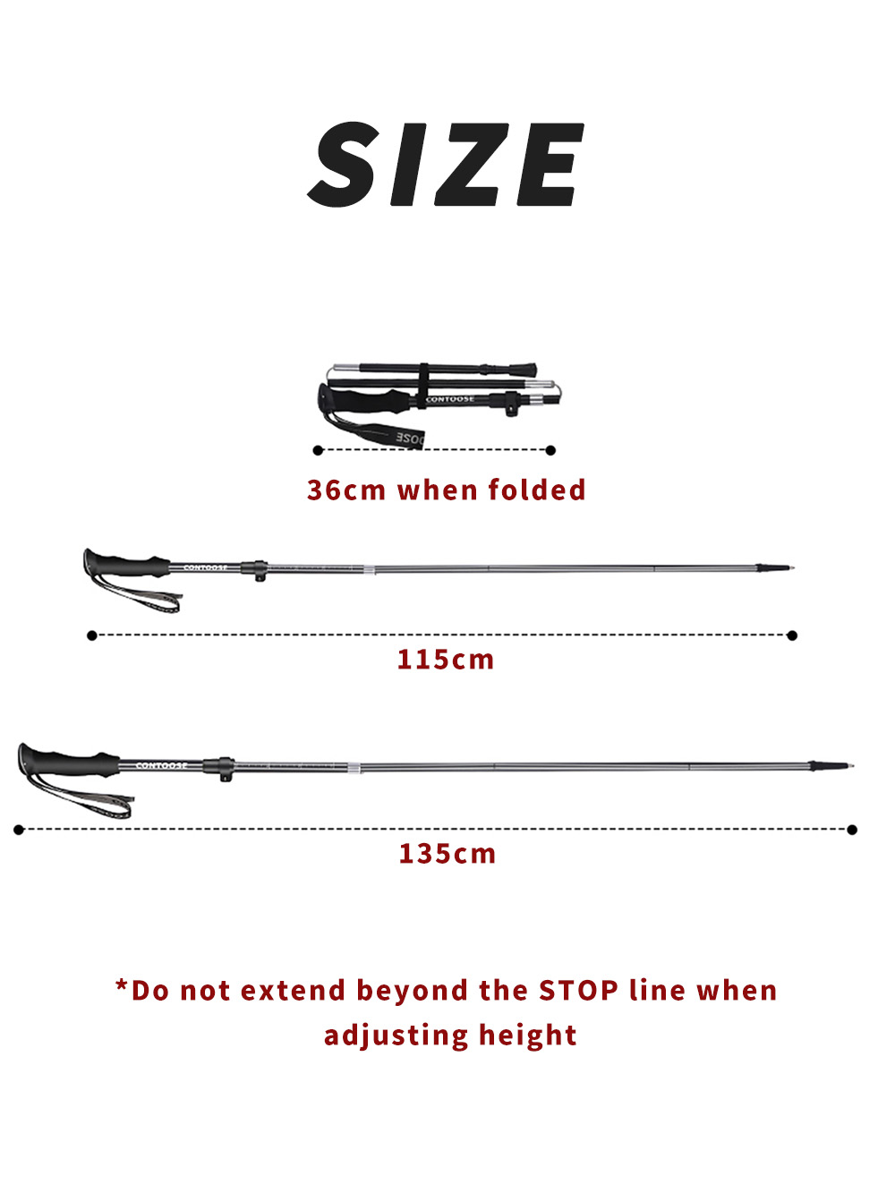 Foldable Trekking Pole 7075 Al - Trekking Pole Carbon 리뷰 및 가격
