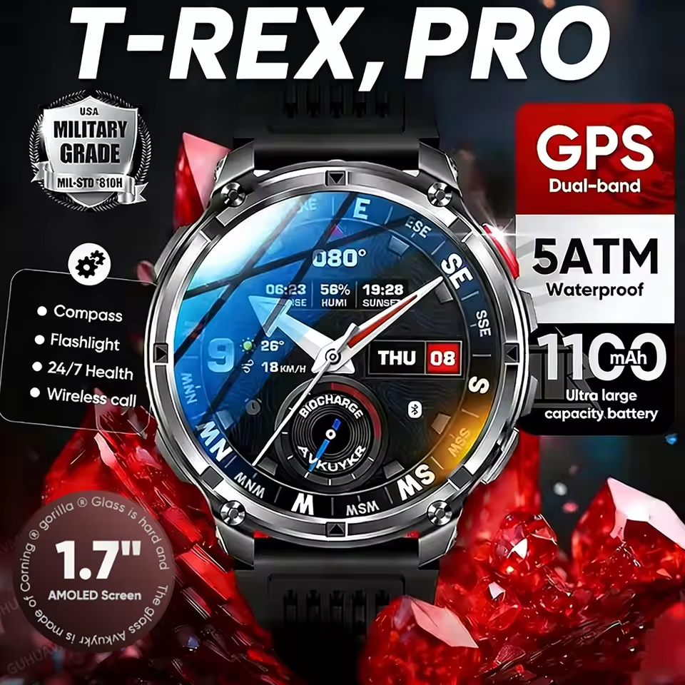 2026 New T-Rex3 Pro 1100mAh Ba - Gps Running Watch 리뷰 및 가격