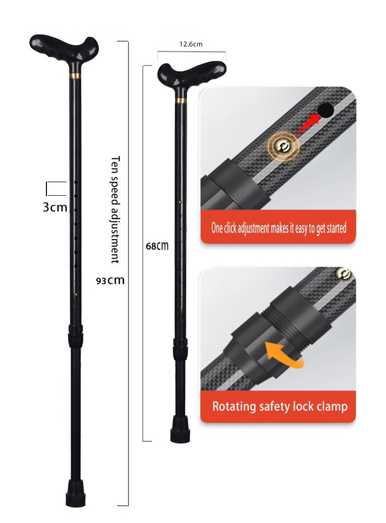 Retractable Carbon walking sti - Trekking Pole Carbon 리뷰 및 가격