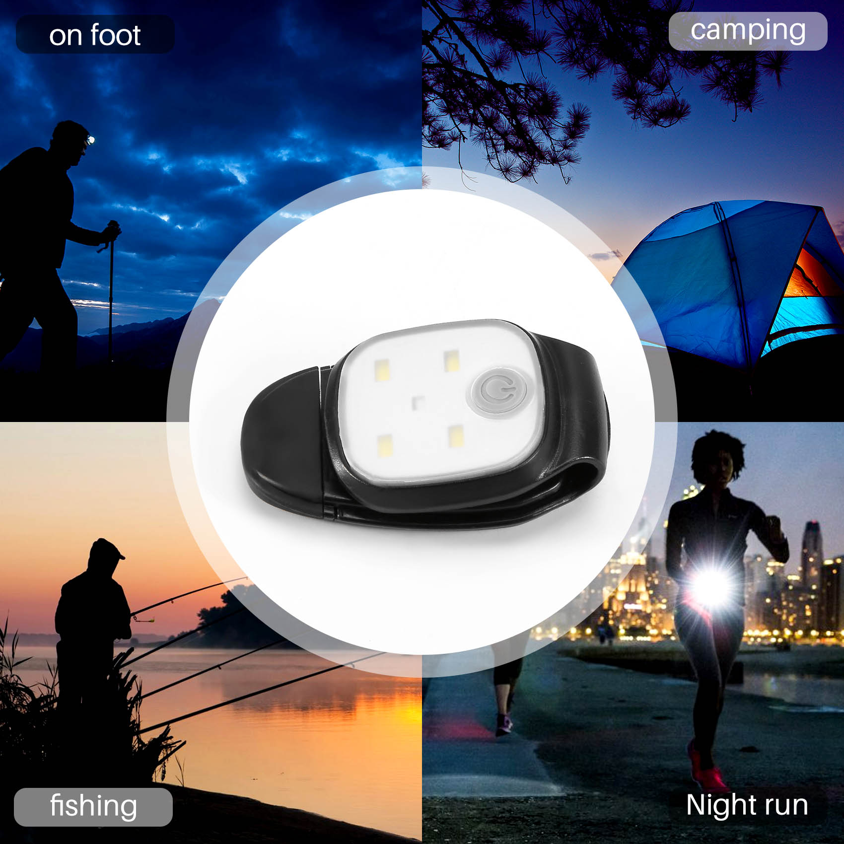 XSXS-Outdoor Night Clip On Run - Running Gear Lights 리뷰 및 가격