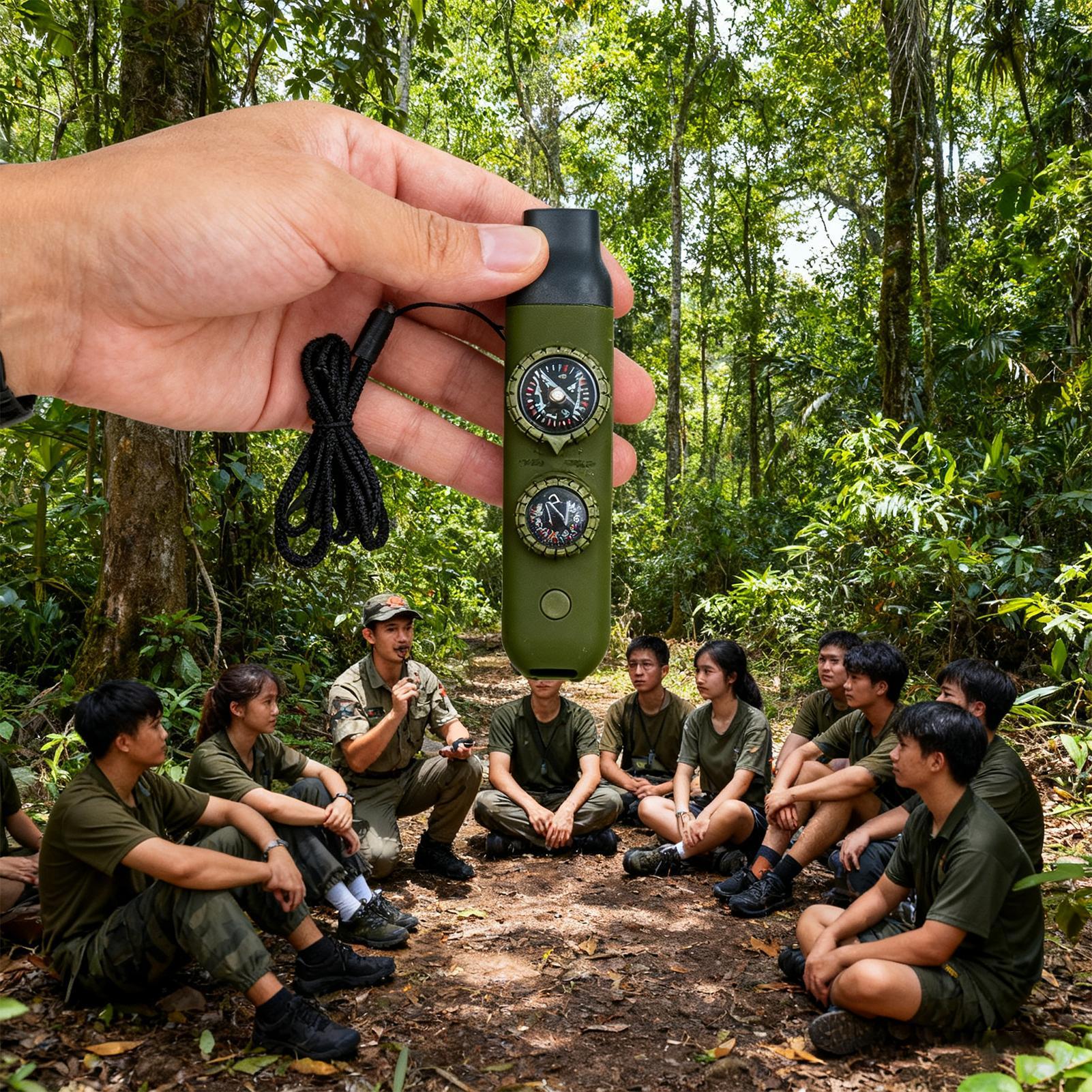 Hiking Whistle 7-in-1 Outdoor  - Running Gear Lights 리뷰 및 가격