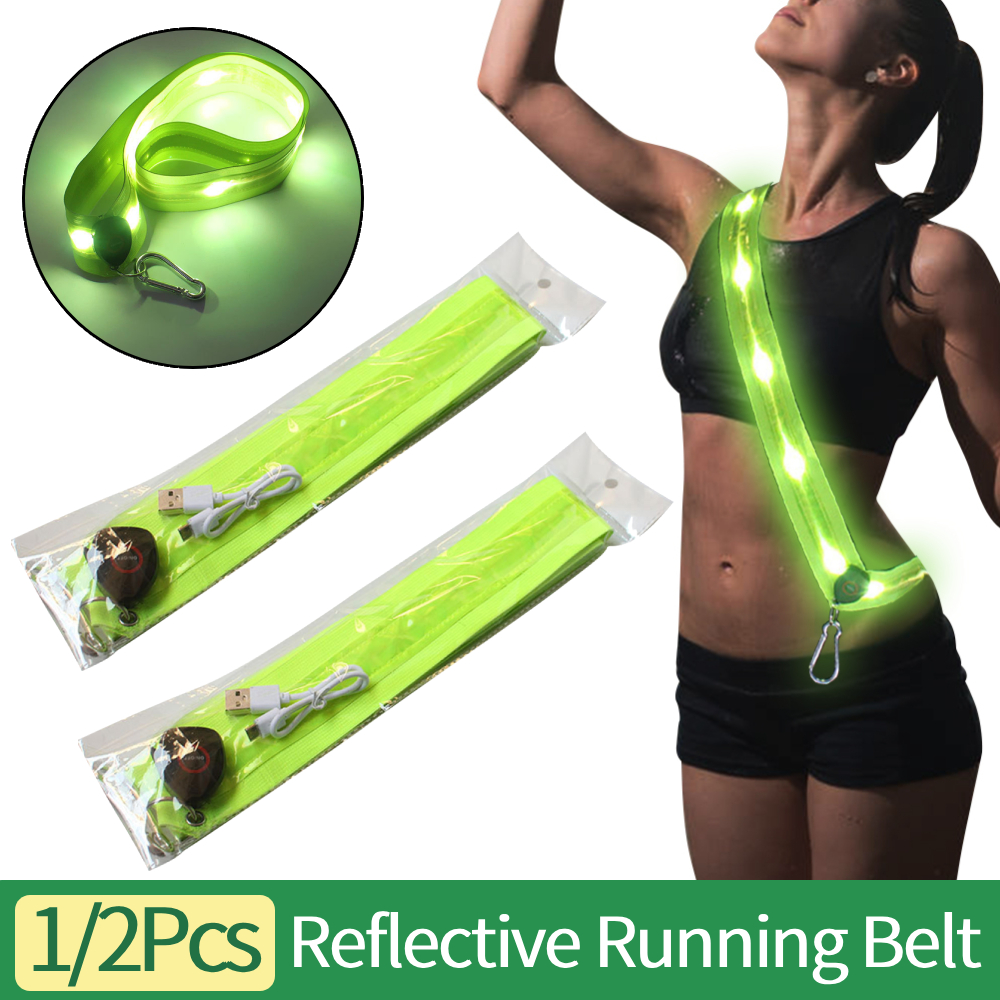 1/2Pcs LED Reflective Running  - Running Gear Lights 리뷰 및 가격