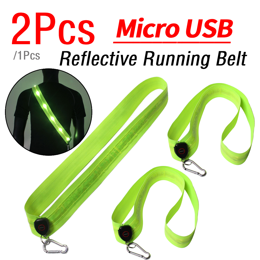 1/2Pcs LED Reflective Running  - Running Gear Lights 리뷰 및 가격