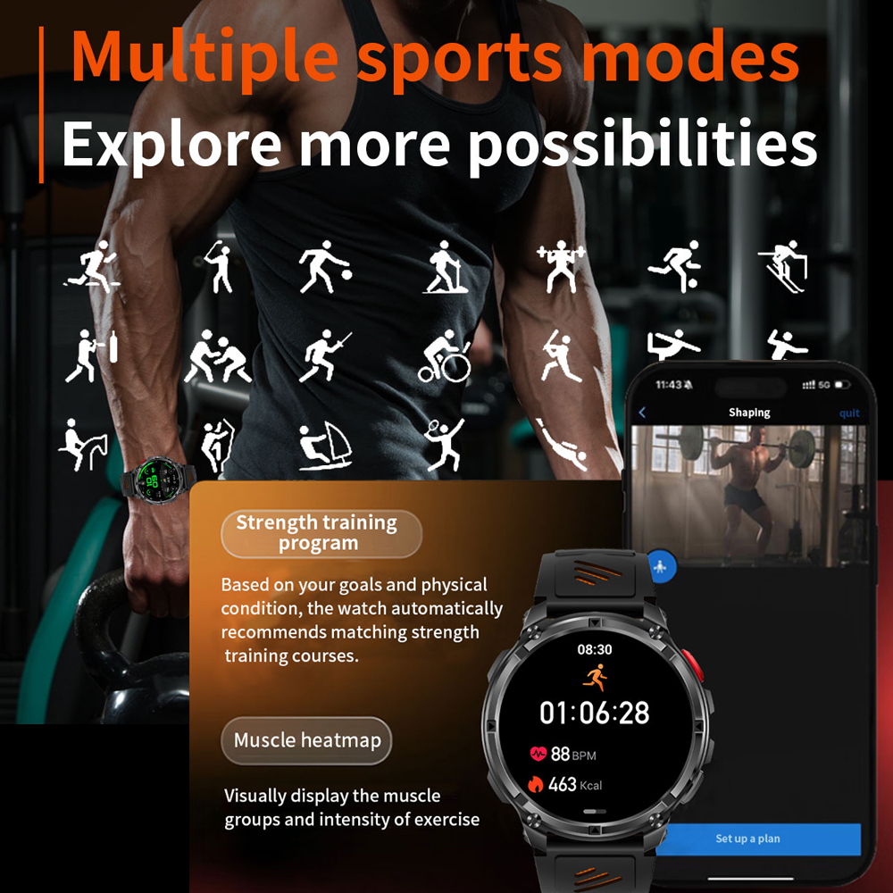 2026 New T-Rex3 Pro 1100mAh Ba - Gps Running Watch 리뷰 및 가격