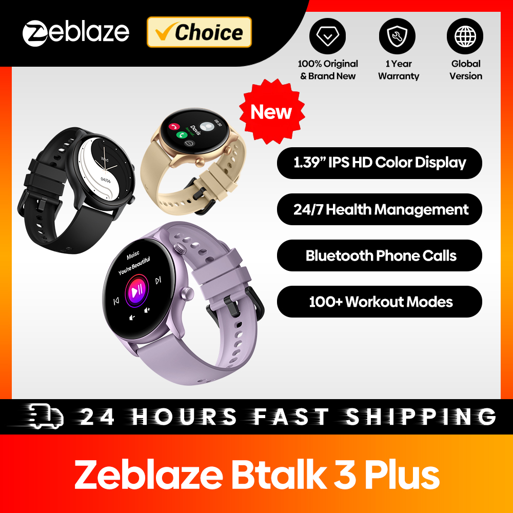 New Zeblaze Btalk 3 Plus Voice - Gps Running Watch 리뷰 및 가격