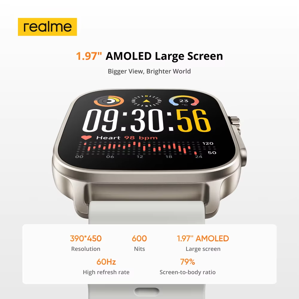Global Version realme watch 5  - Gps Running Watch 리뷰 및 가격