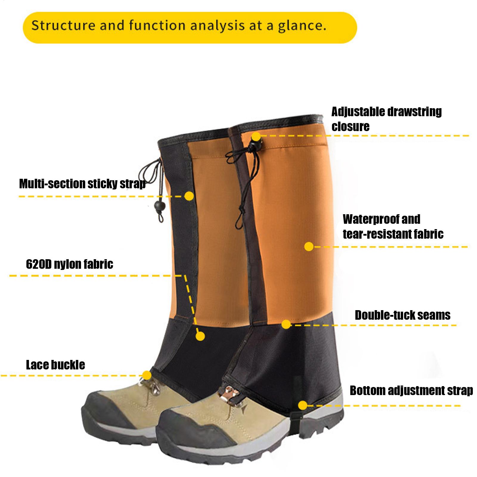 Waterproof Leg Gaiters for Hik - Running Rain Gear Men'S 리뷰 및 가격