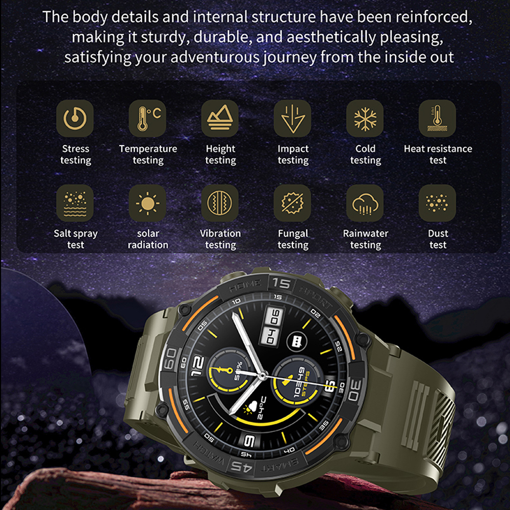 2026 New Military Outdoor Smar - Gps Running Watch 리뷰 및 가격