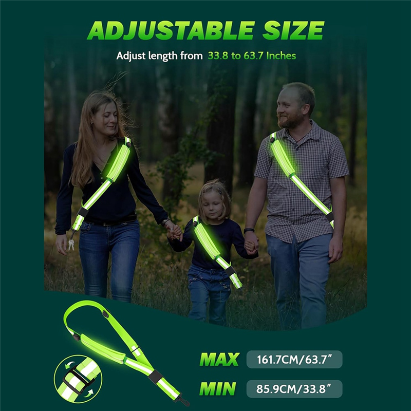 NEW-LED Reflective Belt Sash W - Running Gear Lights 리뷰 및 가격