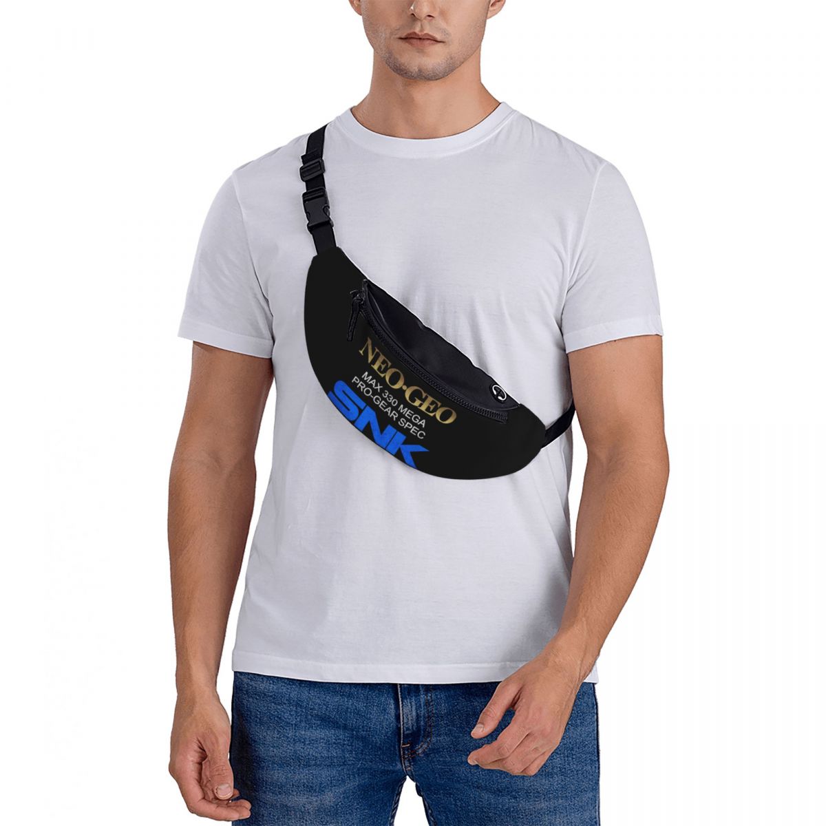 Crossbody Waist Bag Neo Geo Pr - Running Gear Retro 리뷰 및 가격